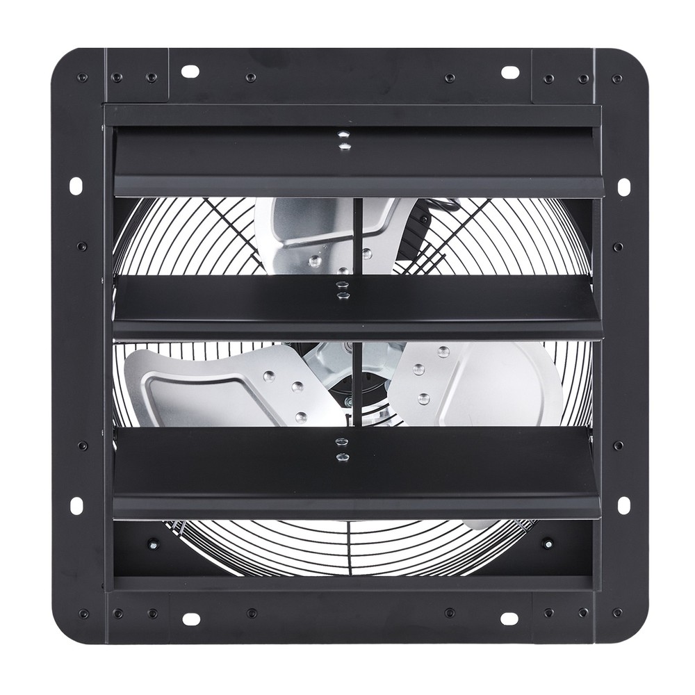 VEVOR 14 in Shutter Exhaust Fan with Speed Controller Wall Mount for Shed
