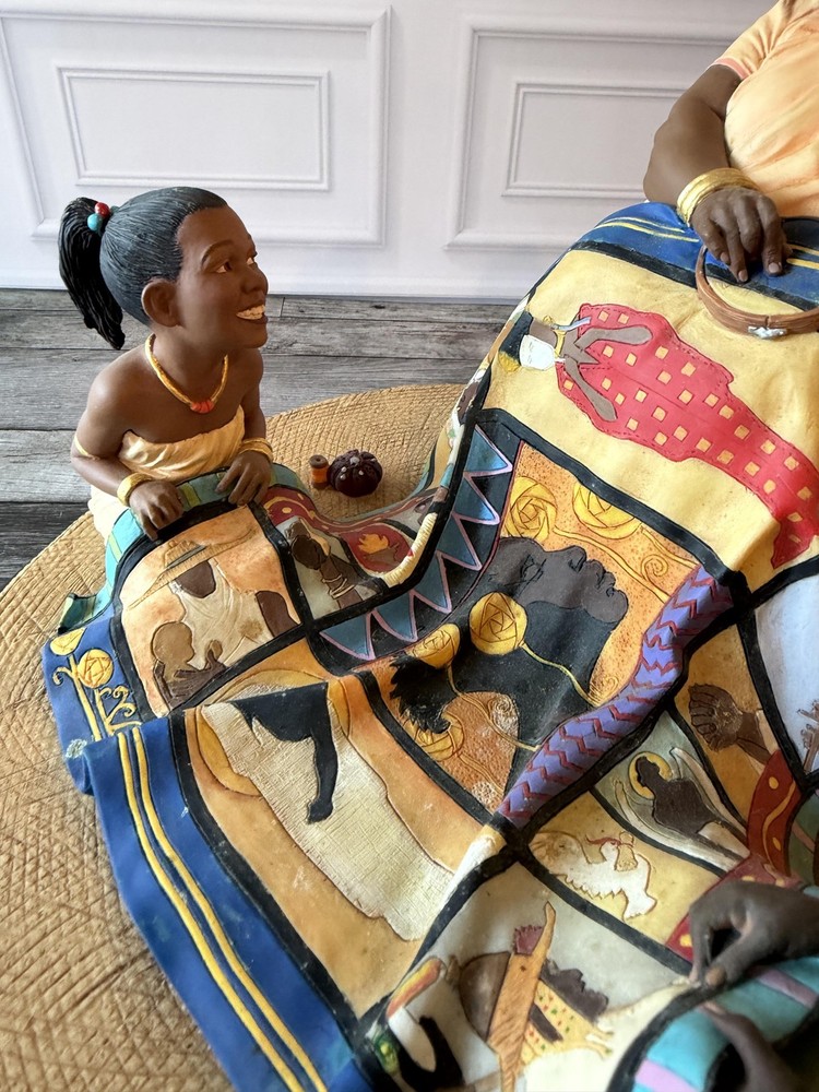 THOMAS BLACKSHEAR'S "THE THREADS THAT BIND Limited Edition Swivel wood
