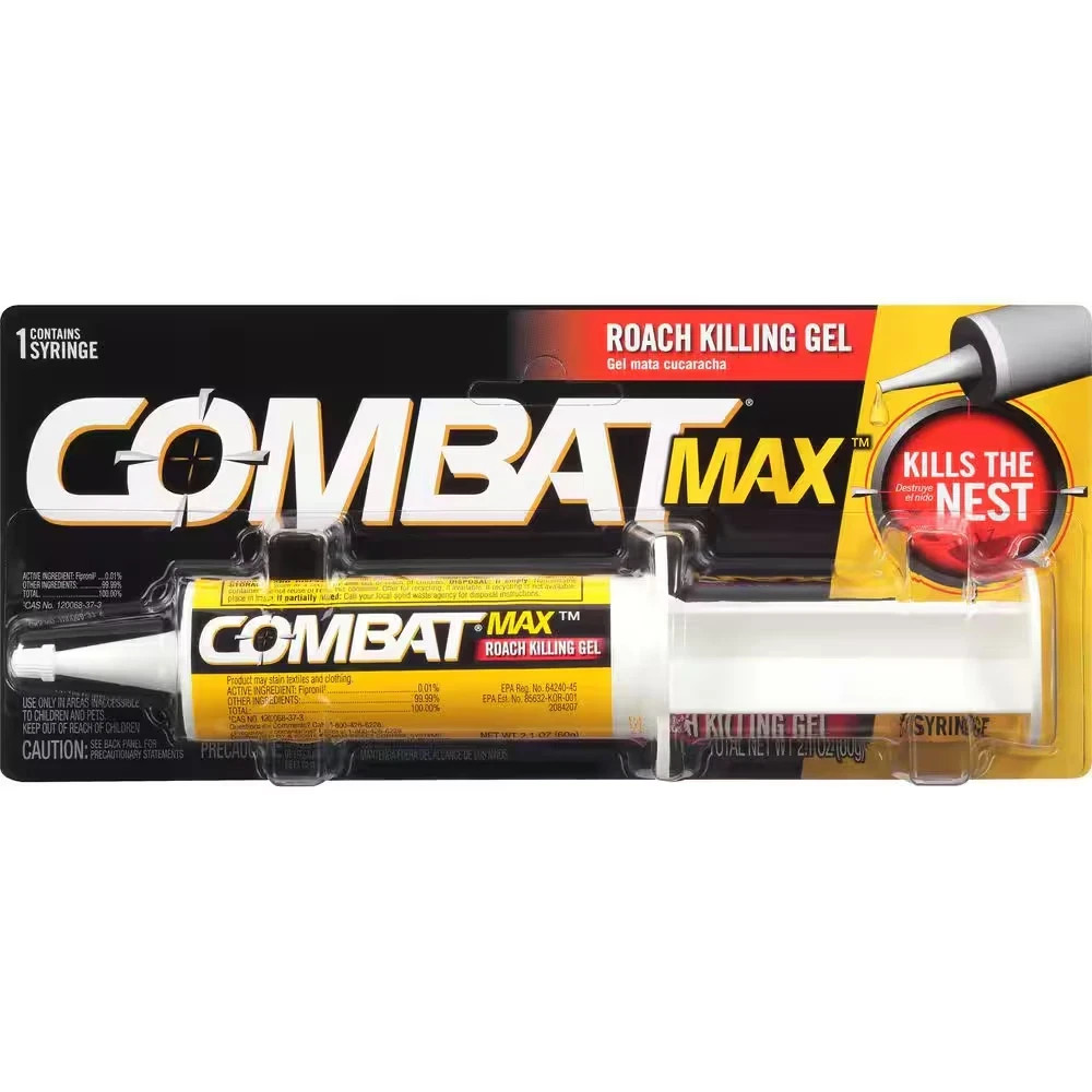 Combat 60 g Source Kill Max Roach Kill Gel-2.1 oz (1 Syringe),NEW!