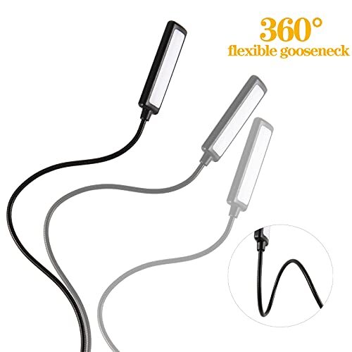 USB Reading Light, Laptop Light,Keyboard Light for Computer Adjustable