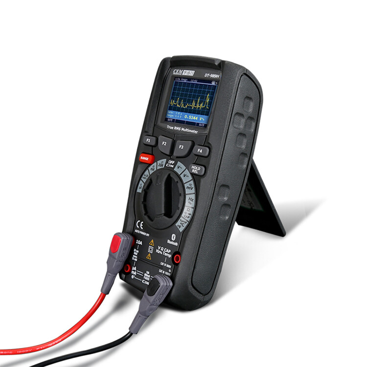 Digital Multimeter True RMS with Temp Measurement Color Screen Professional