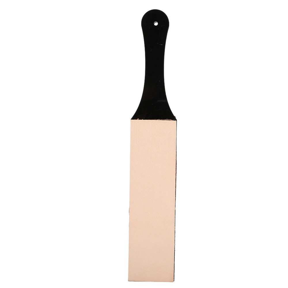 (Large Size)Double-Sided Leather Sharpening Strop Knife Blade Sharpener JFF