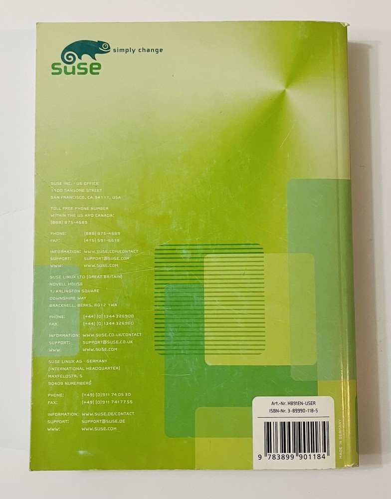 SUSE Linux Professional 9.1 User Guide + Administration Guide (2004, 2-Book Set)