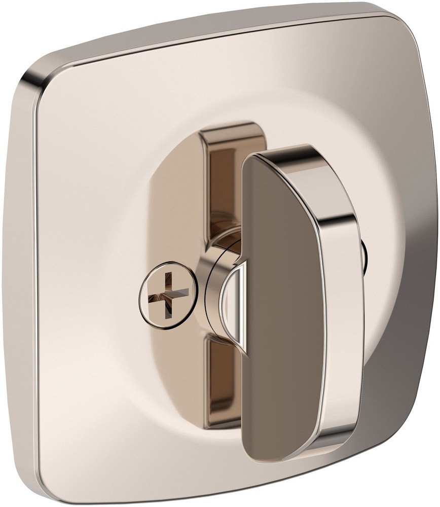 Baldwin SC.SSD Soft Square Solid Brass Single Cylinder Keyed - Brass