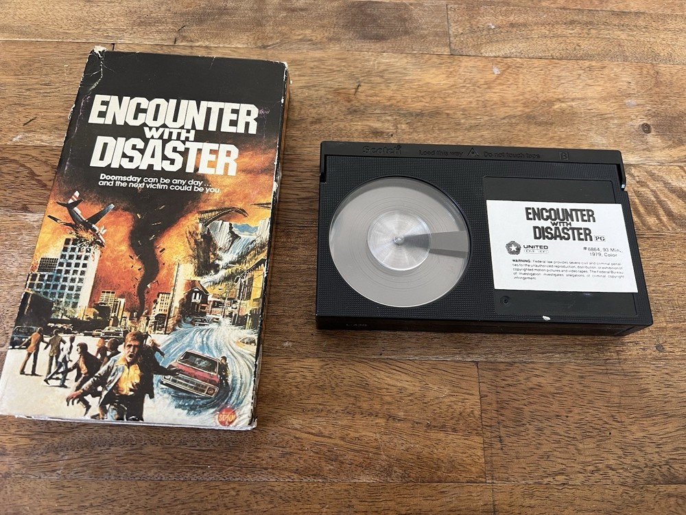 Encounter With Disaster - Beta - 1979 - Very Rare