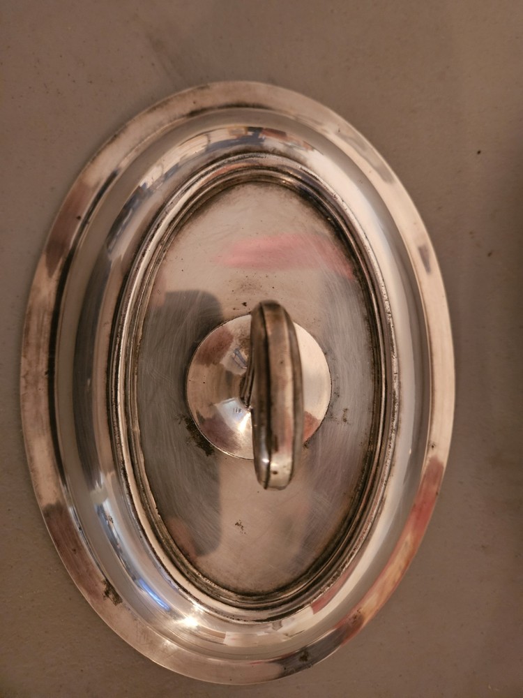 Reed & Barton Oval Serving Bowl with Lid