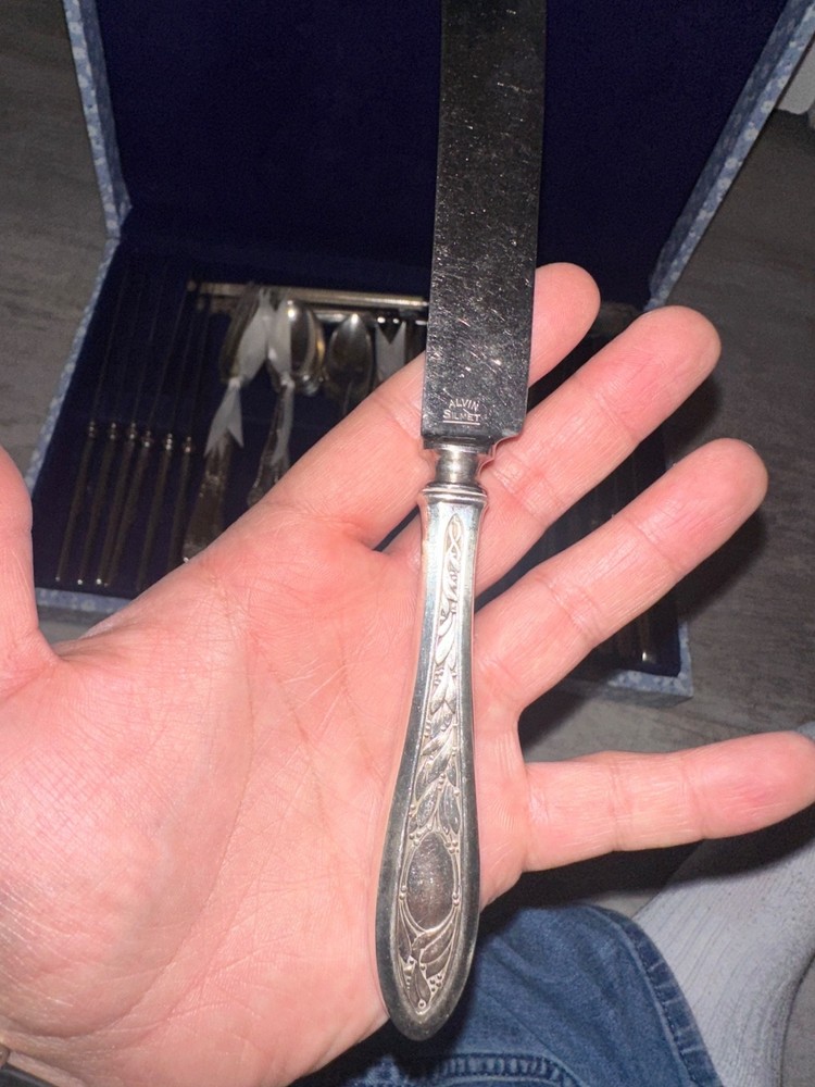 alvin patent victory pattern from 1919 full silverware set