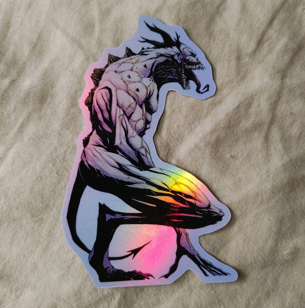 Joker Absolute Batman Foil Sticker