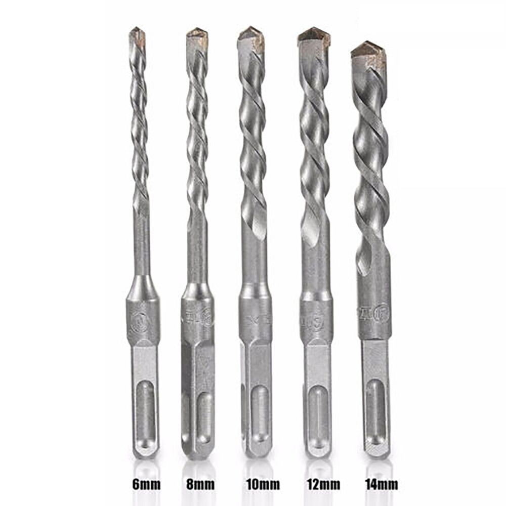 SDS Plus Hammer Drill Bit M6-M20 Carbide Tip Masonry Concrete Cement Drill Bits