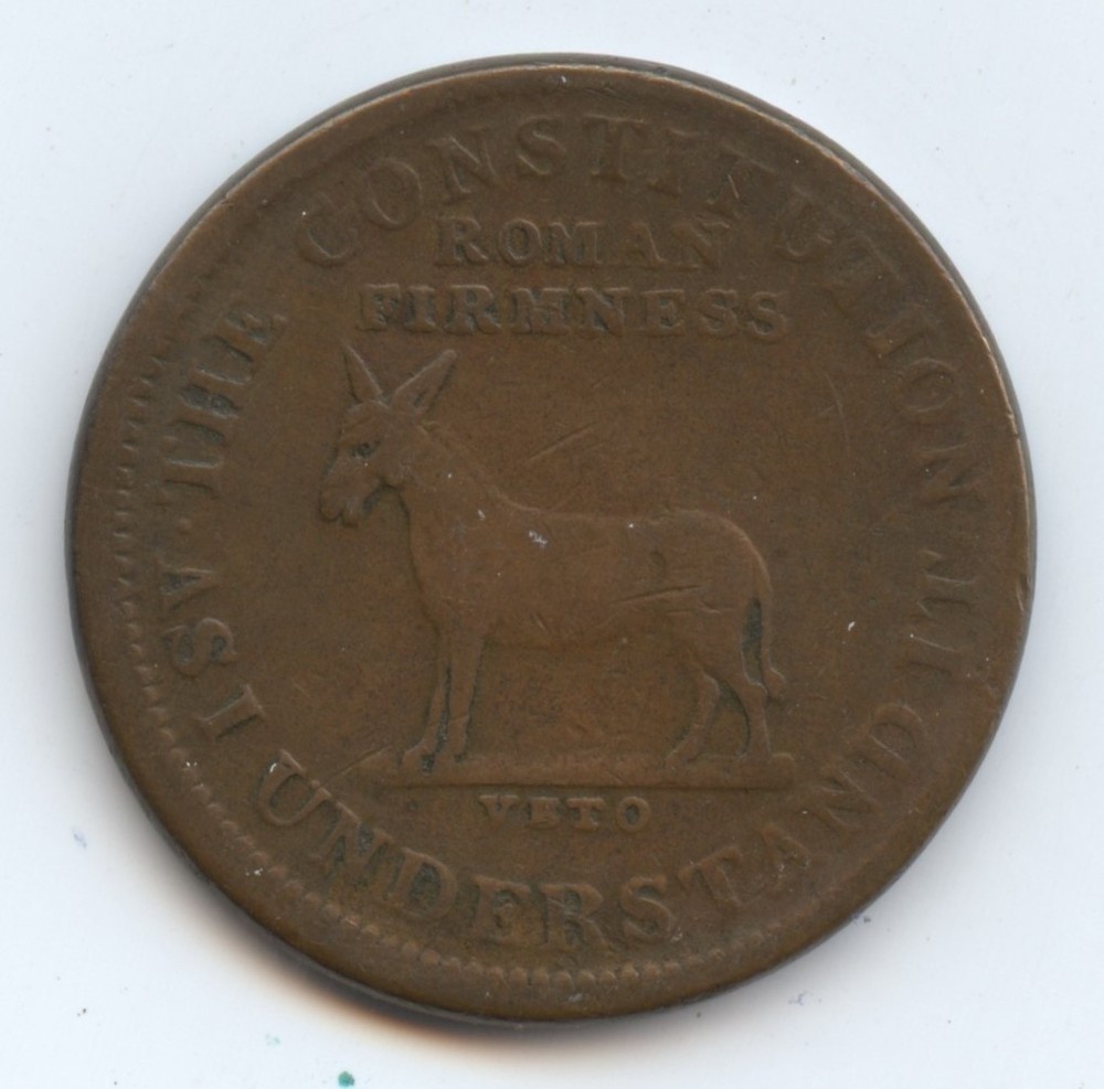 Hard Times Token HT70 (#6370) 29MM VF.