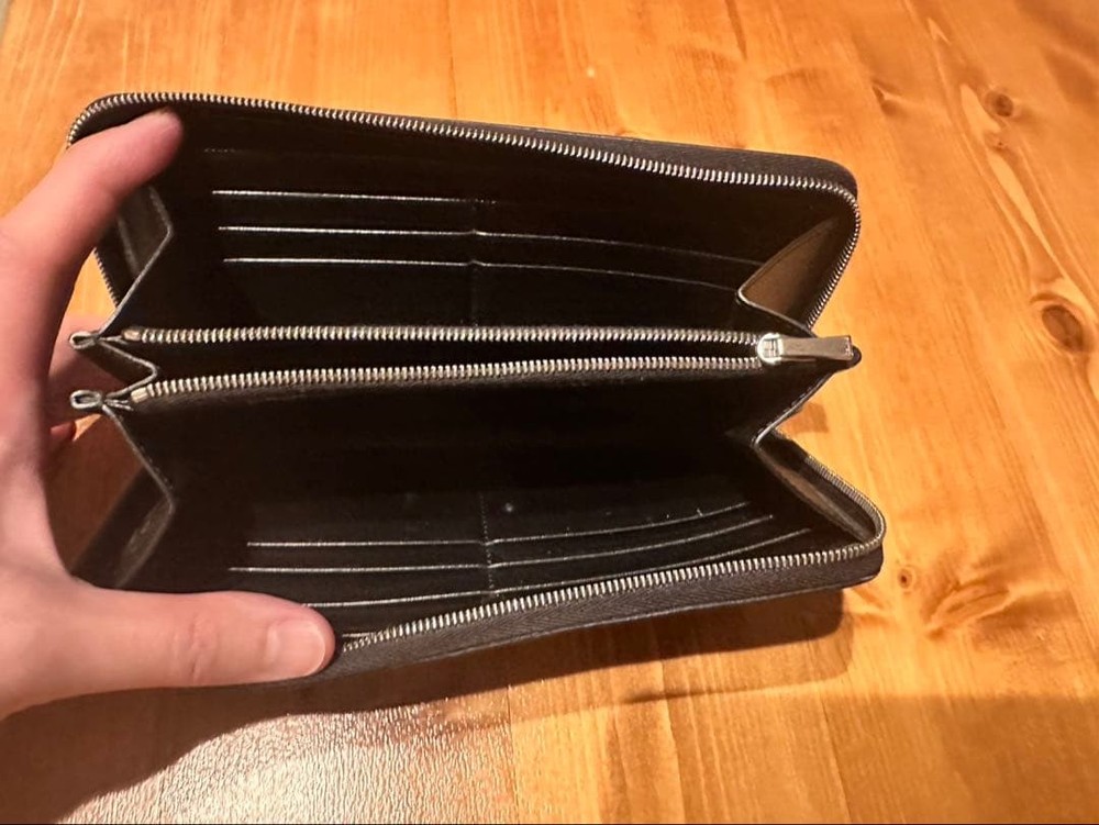 CELINE Black Long Wallet From Japan