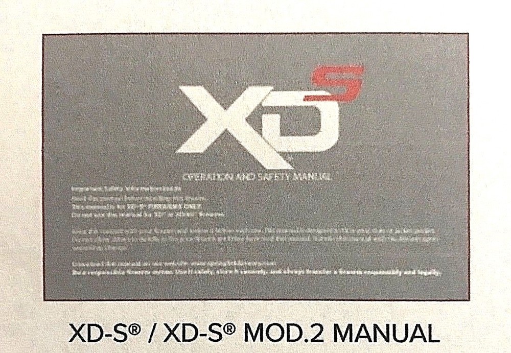 Springfield Owners Manuals Operator Echelon Hellcat Prodigy XDM 1911 DS MORE