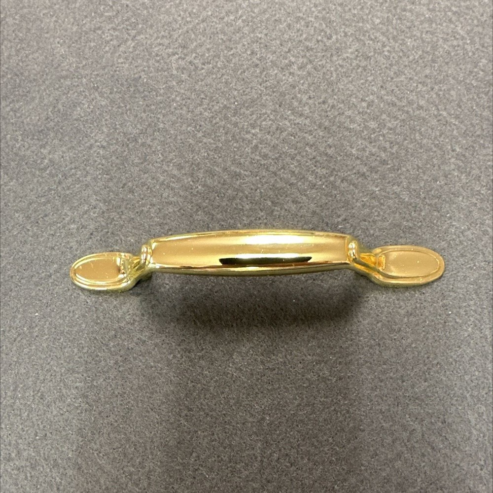 3" Spoon Foot Pull - Brass Plated