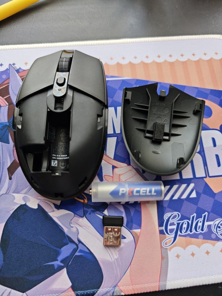 Logitech G305 Lightspeed Wireless Optical Gaming Mouse Black