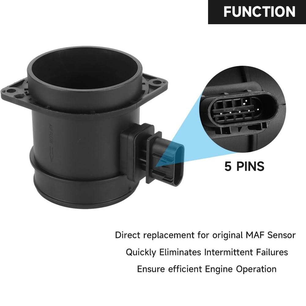 Mass Air Flow Sensor Meter Sensor MAF Sensor - Compatible for Buick Enclave 3...