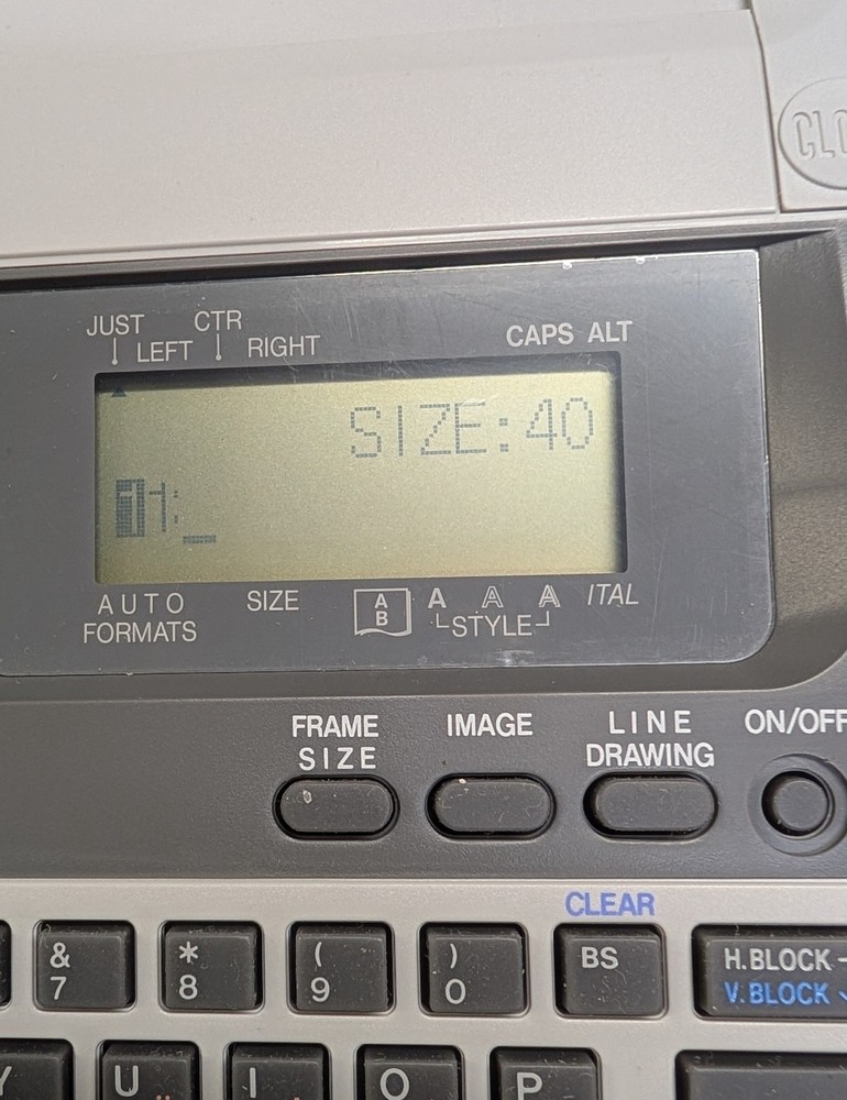 Brother P-Touch Stamp Creator Model SC-100 - Pre-owned