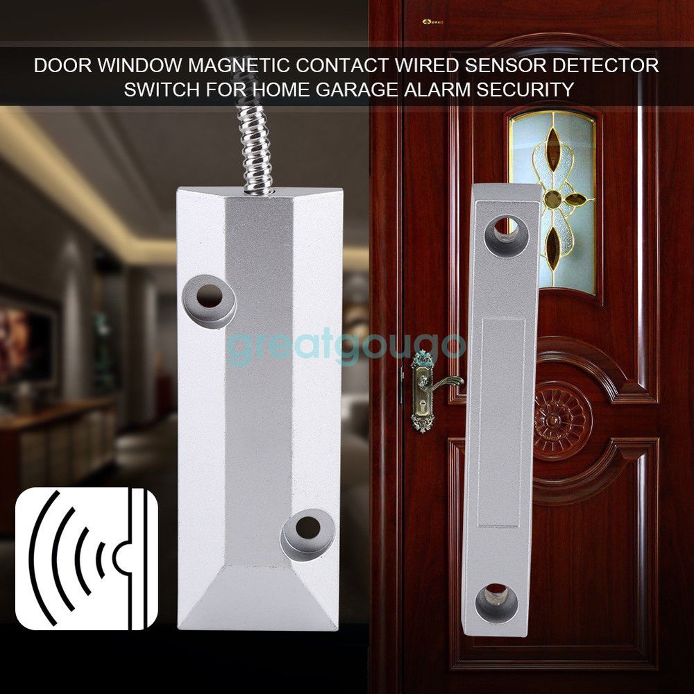 One Pair Roller Shutter Sensor Heavy Duty Overhead Magnetic Door Contact Sensor