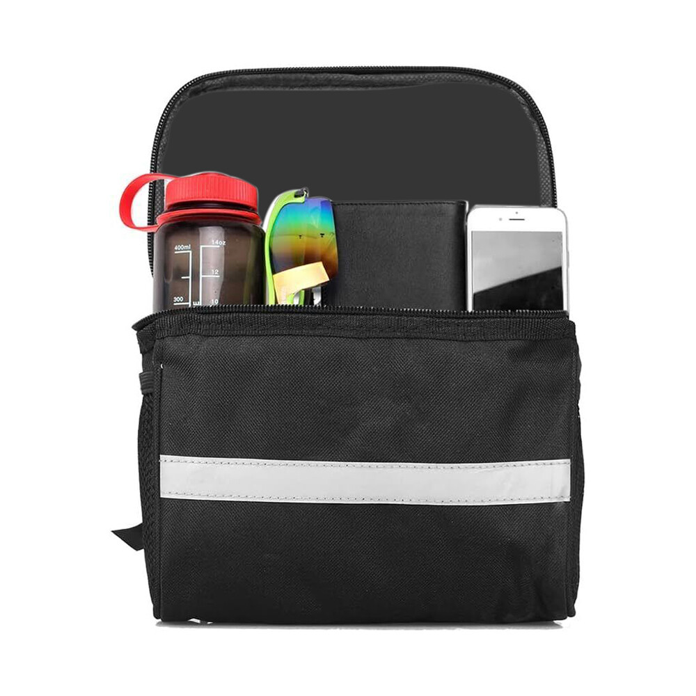 Bike Bicycle Front Frame Hanging Handlebar Bag Waterproof Large Storage Basket