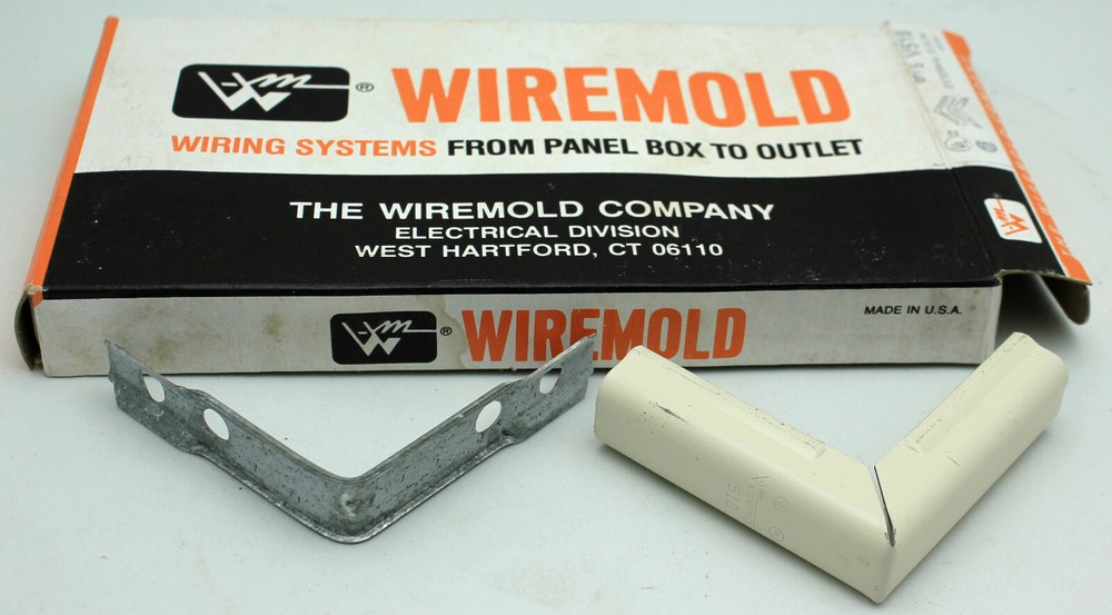 Box of 5 Wiremold V518 External Elbow - Ivory