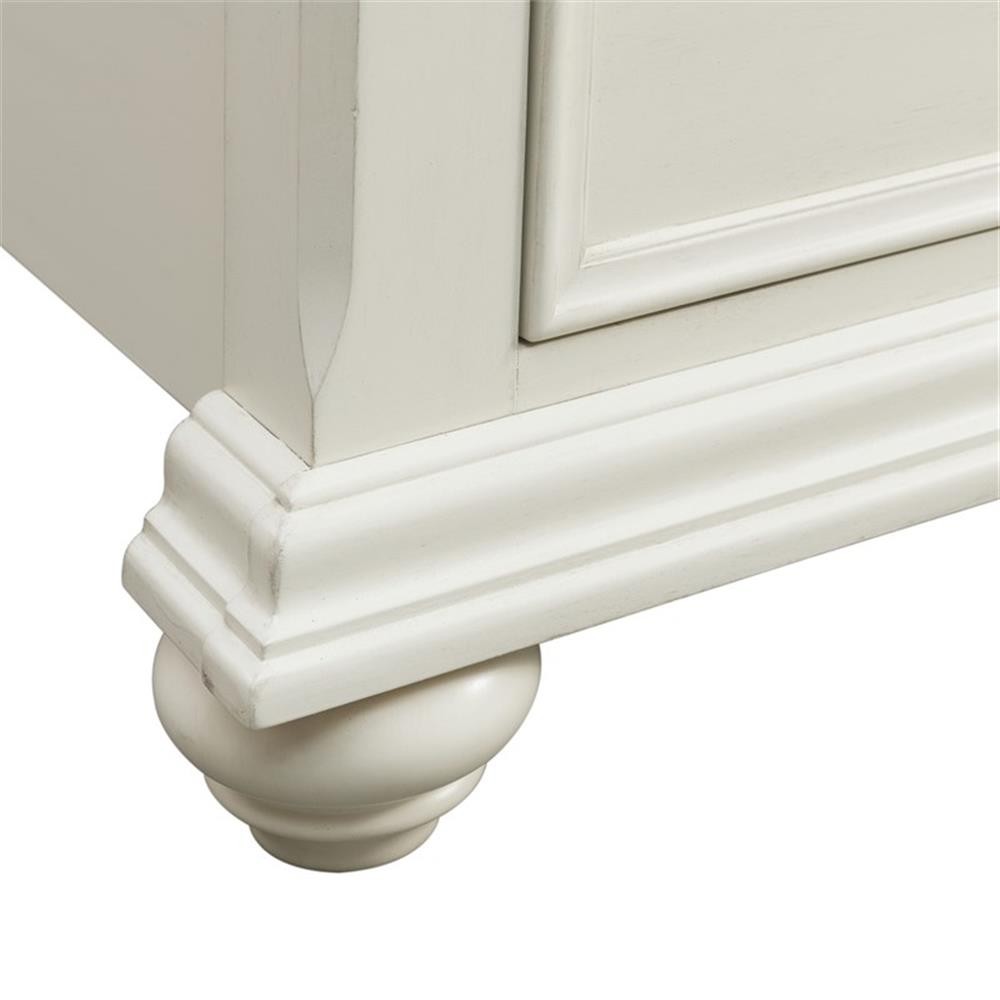 Pemberly Row Transitional King Platform Storage 4PC Bedroom Set