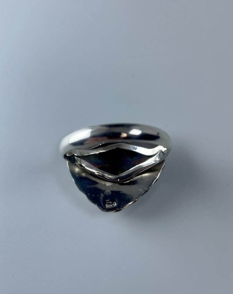Sterling Silver Sonoran Gold Heart Ring