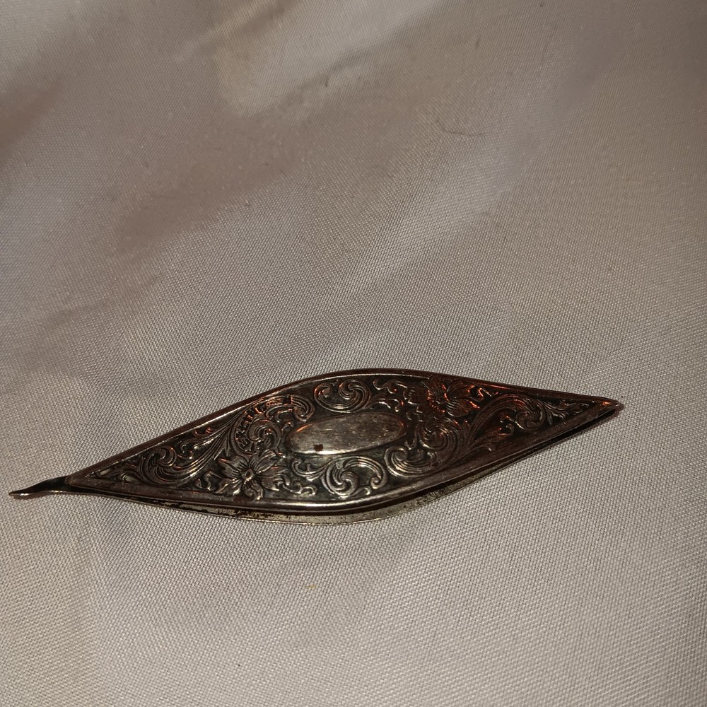 Antique Sterling Silver Tatting Shuttle