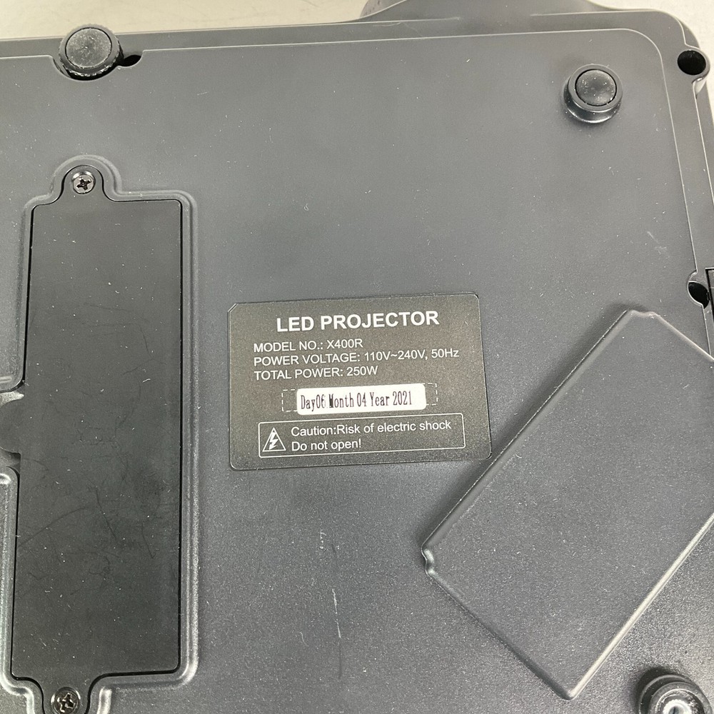 DLA X400R LED Projector with Mount Tested Working