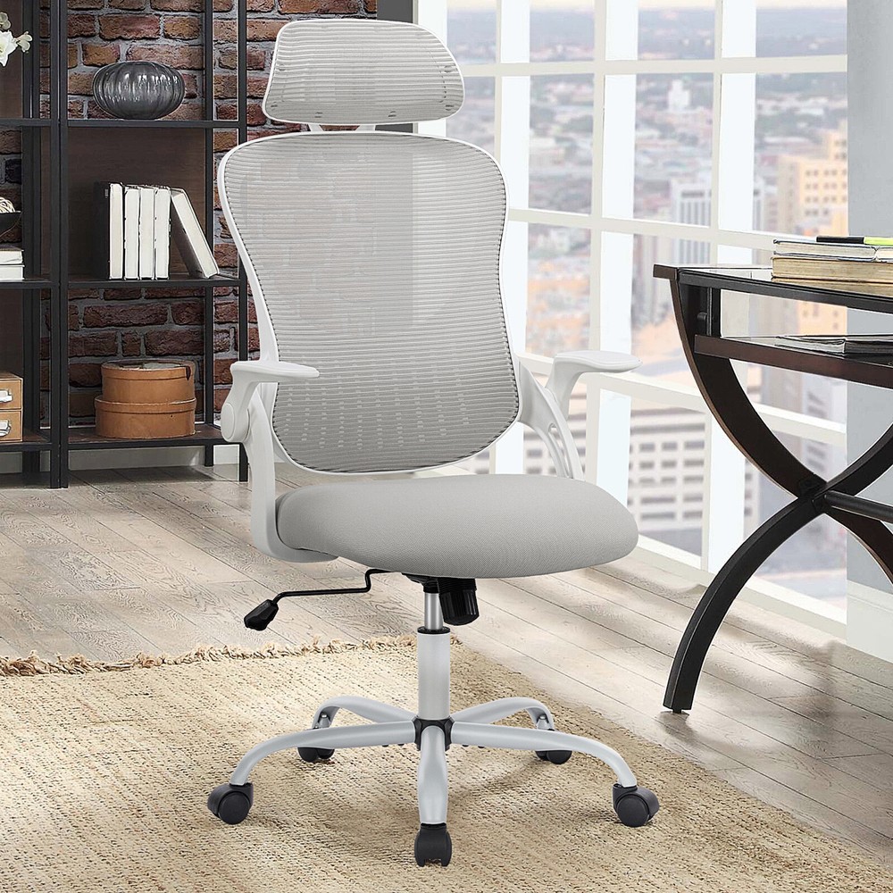 High-Back Ergonomic Computer Desk Chair,Mesh Rolling Home Office Work Task Chair