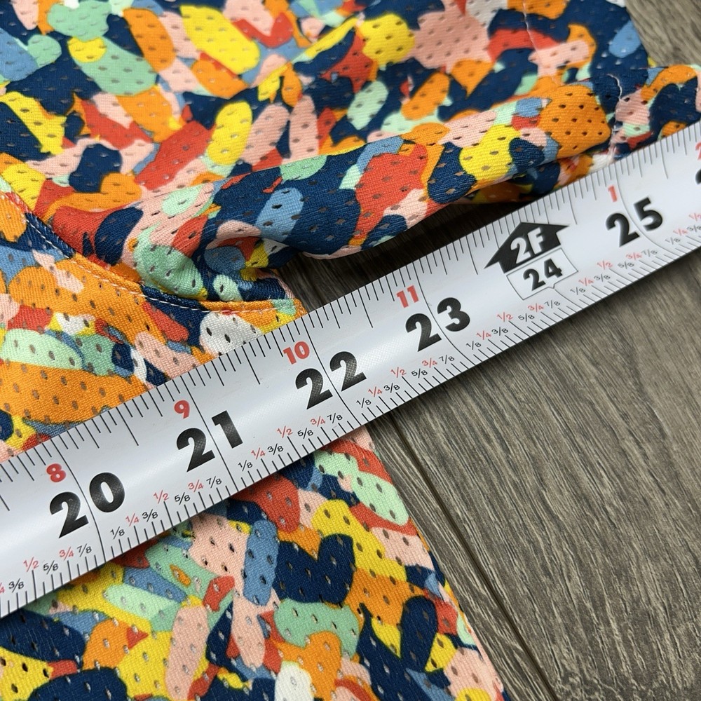 Jordan Button Up Shirt Medium Mens Multicolor Essentials Poolside Short Sleeve