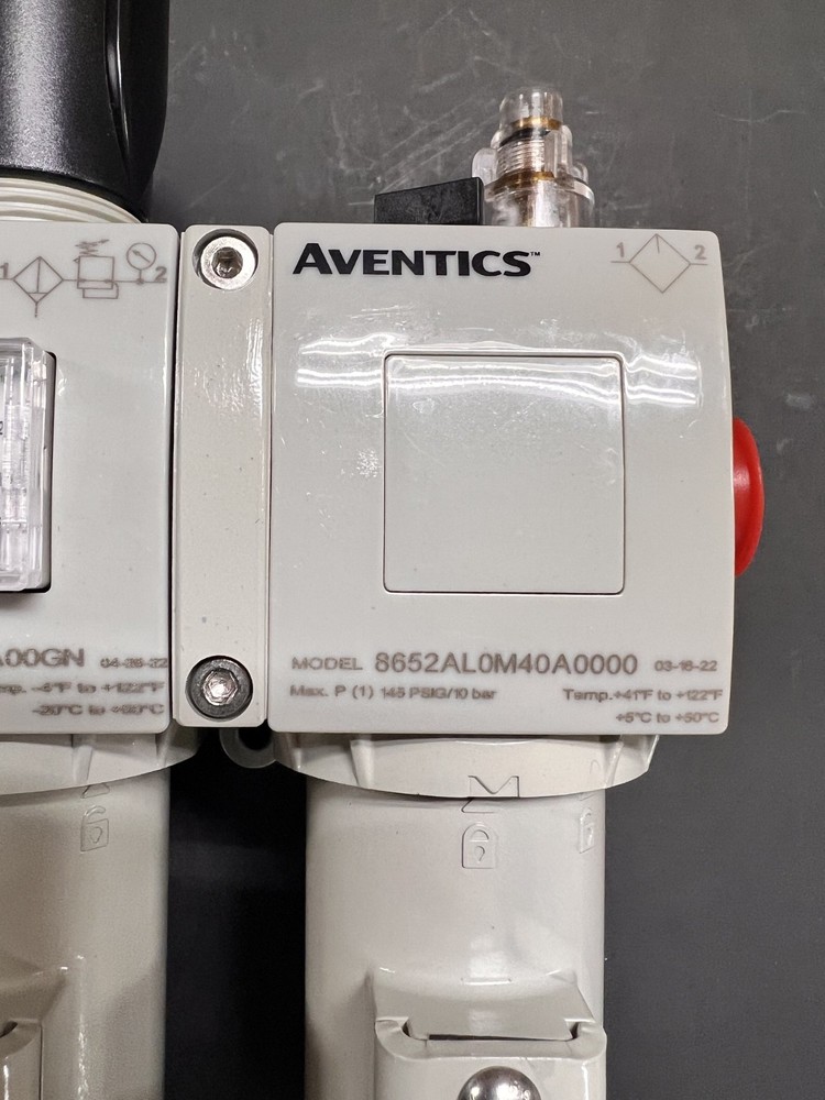 AVENTICS Air Regulator - Filter - Oiler - Shut off Assembly