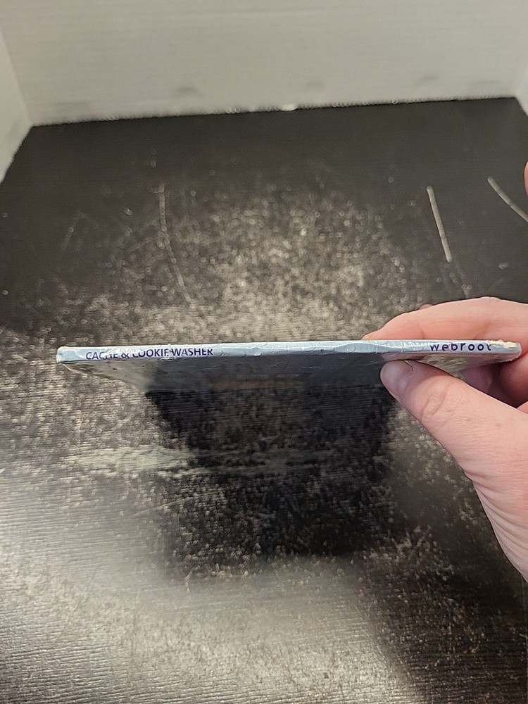 2001 Webroot Software Cache & Cookie Washer For AOL & Compuserve Read Descriptio