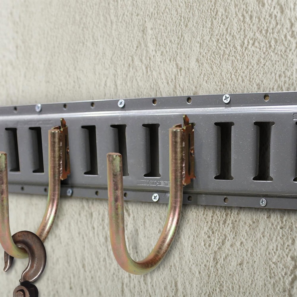 10pack E-Track J Hooks E Track Accessories for Enclosed Trailer,Workshop & Gar