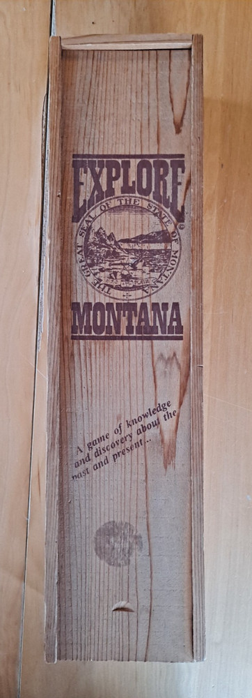 EXPLORE MONTANA Adventure Game 1986