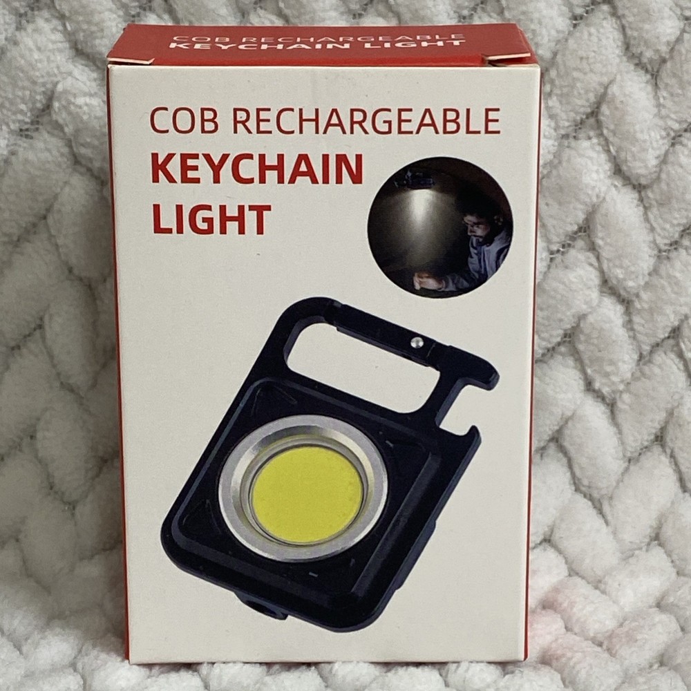 COB Rechargable keychain Light
