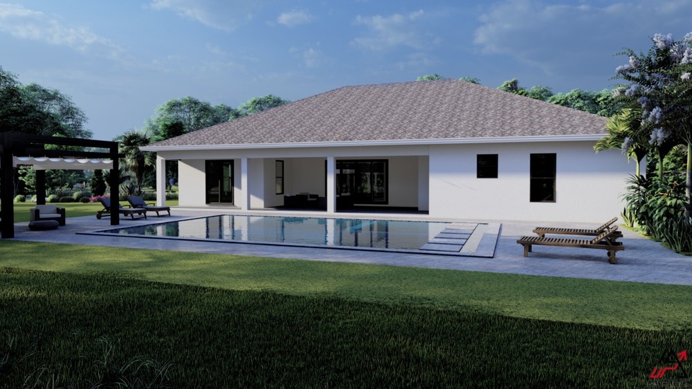 BLUEPRINTS CONTEMPORARY HOUSE PLAN ARCHUP #118