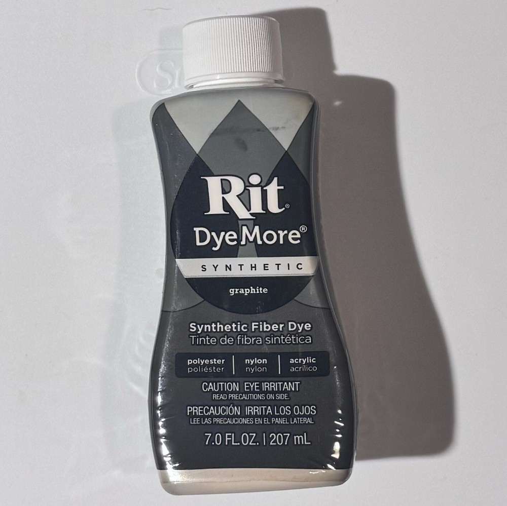 Rit DyeMore Dye For Synthetics, Graphite  7 Oz.