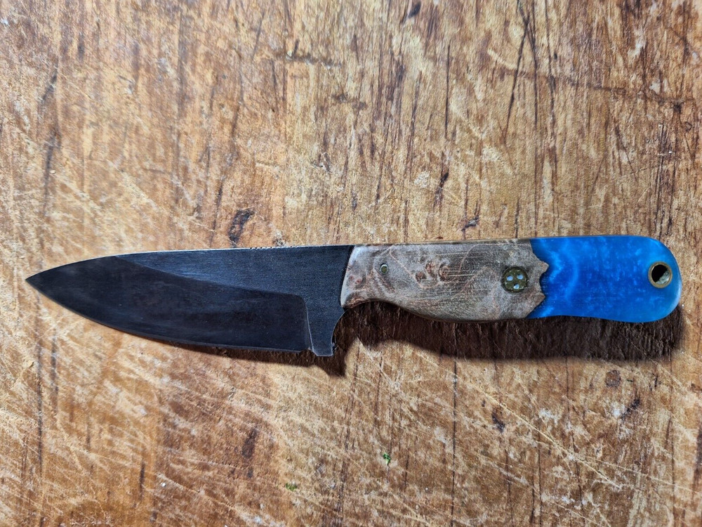 Blasted Hills Knife - Canyon - D2 , Custom handmade