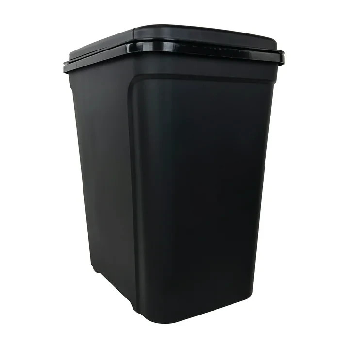 Mainstays Kitchen Trash Can, 7.6 Gallon Plastic Garbage Bin with Touch Top Lid,