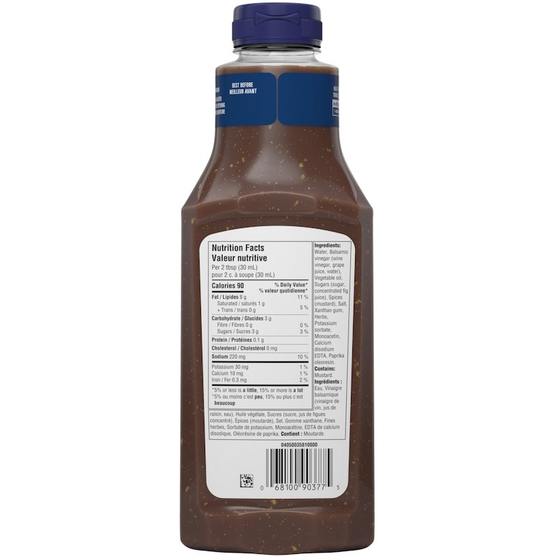 2-Pack Kraft Balsamic Salad Dressing