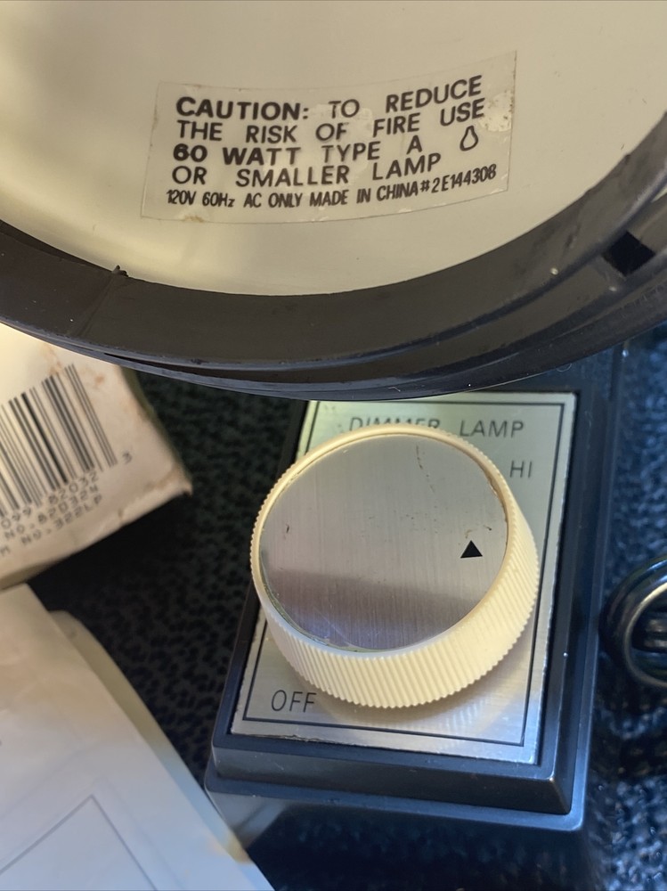 Vintage Currentz Dimmer Control Bed Lamp 322LP