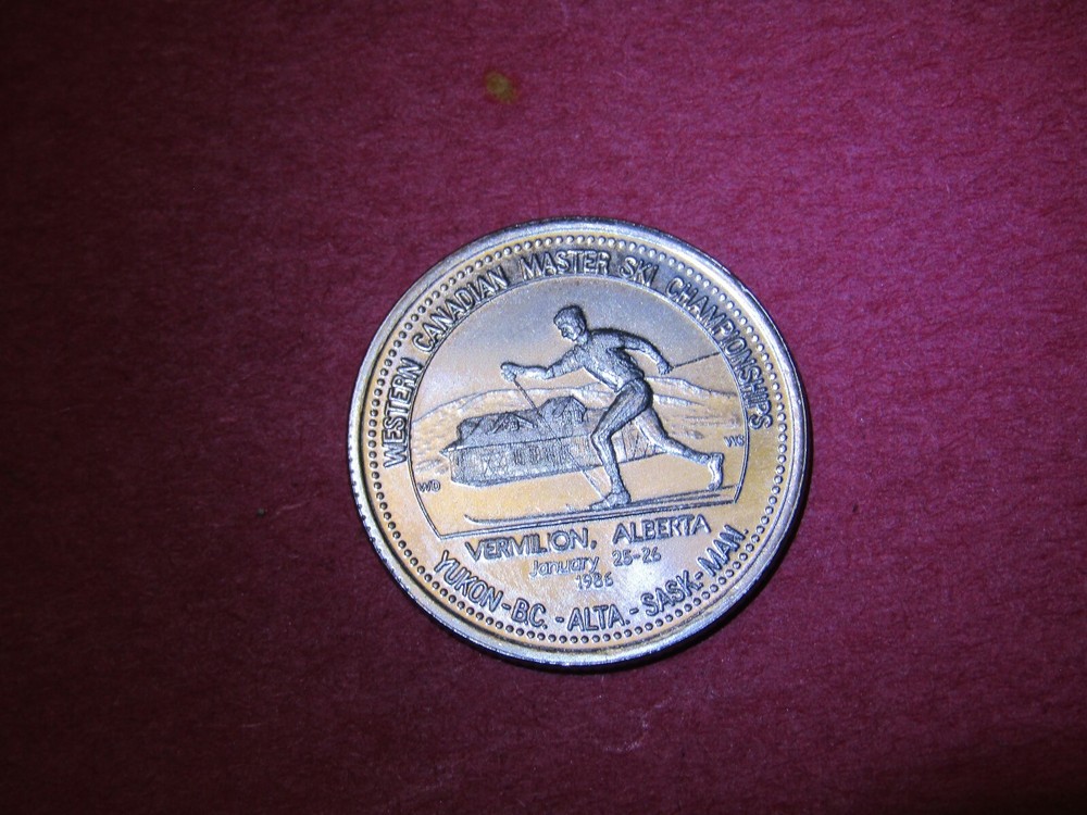 1986 Vermillion Alberta Trade dollar