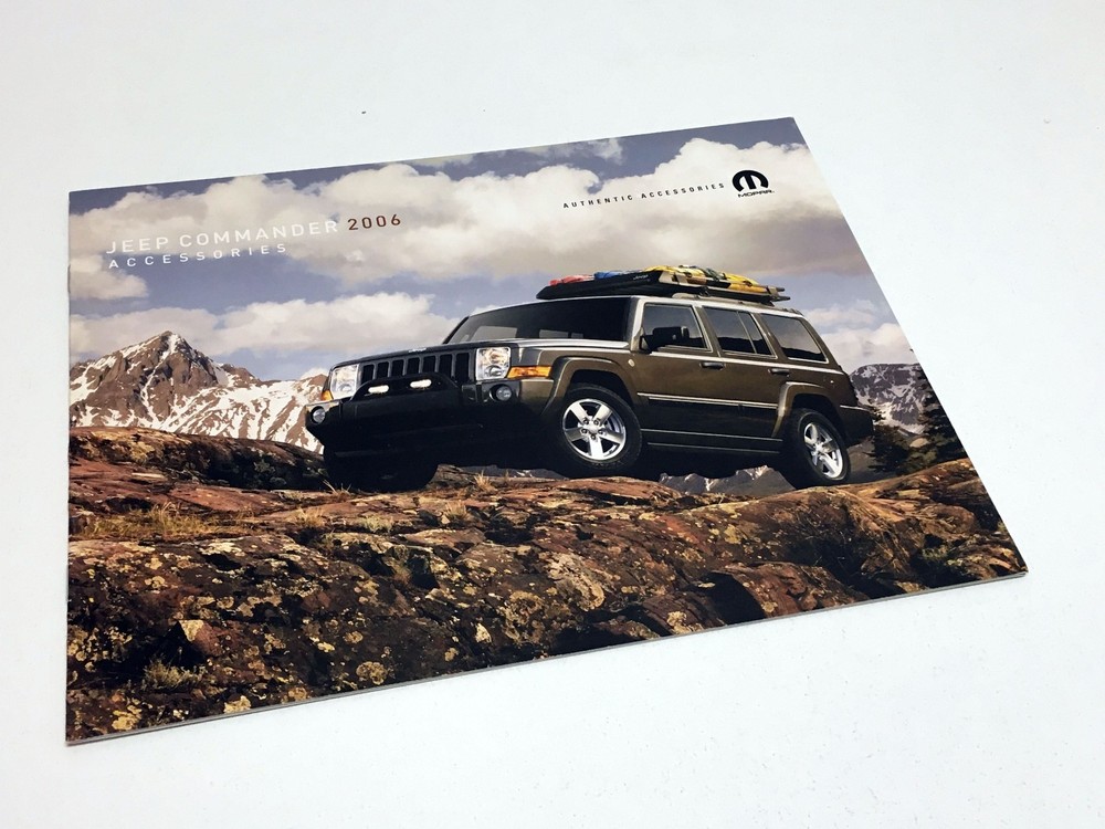 2006 Mopar Jeep Commander Accessories Brochure
