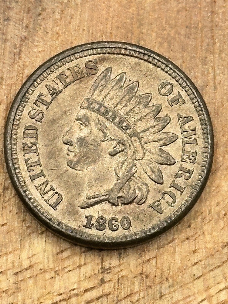 1860 Indian Head Cent Penny #6305