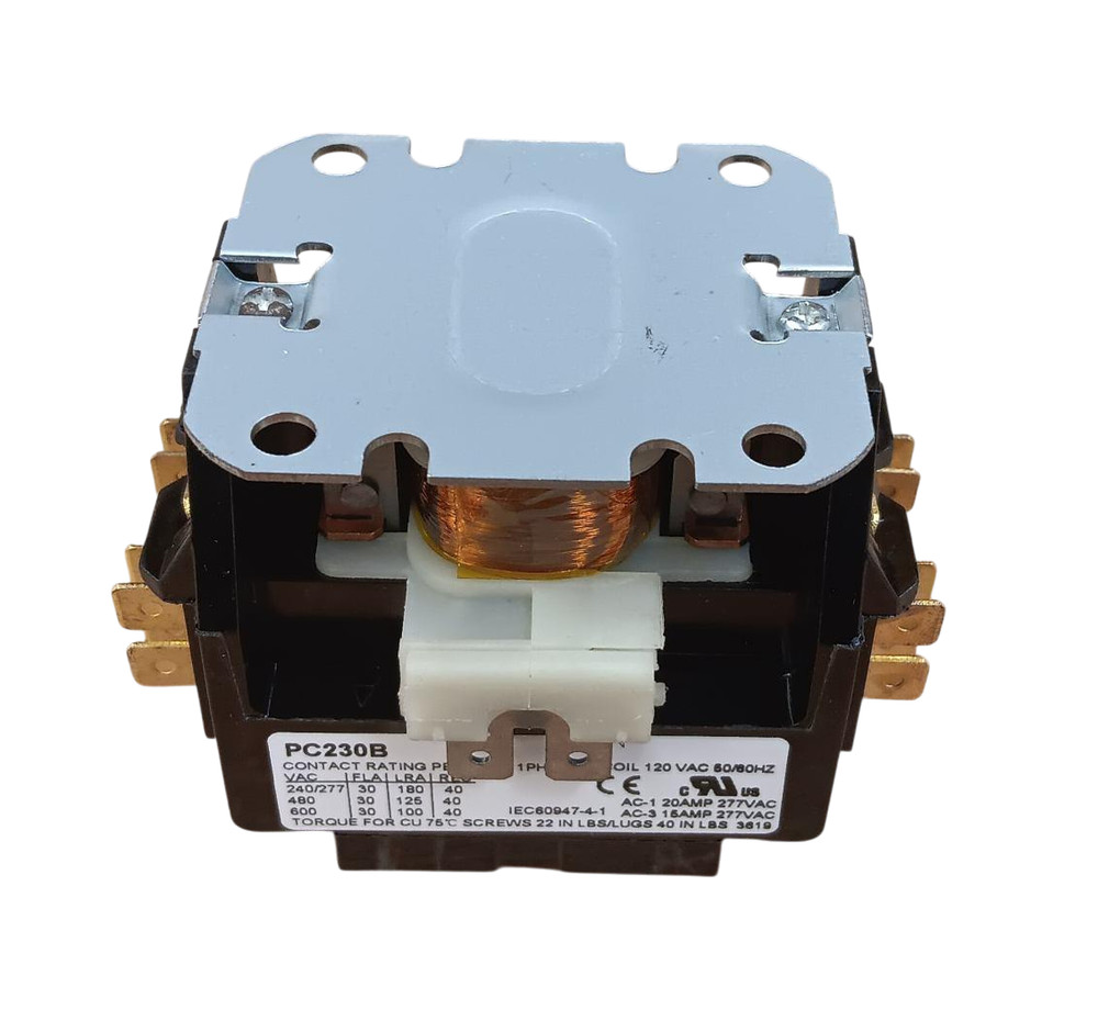 Definite Purpose Contactor 2-Pole 30A 120V Coil – C230B