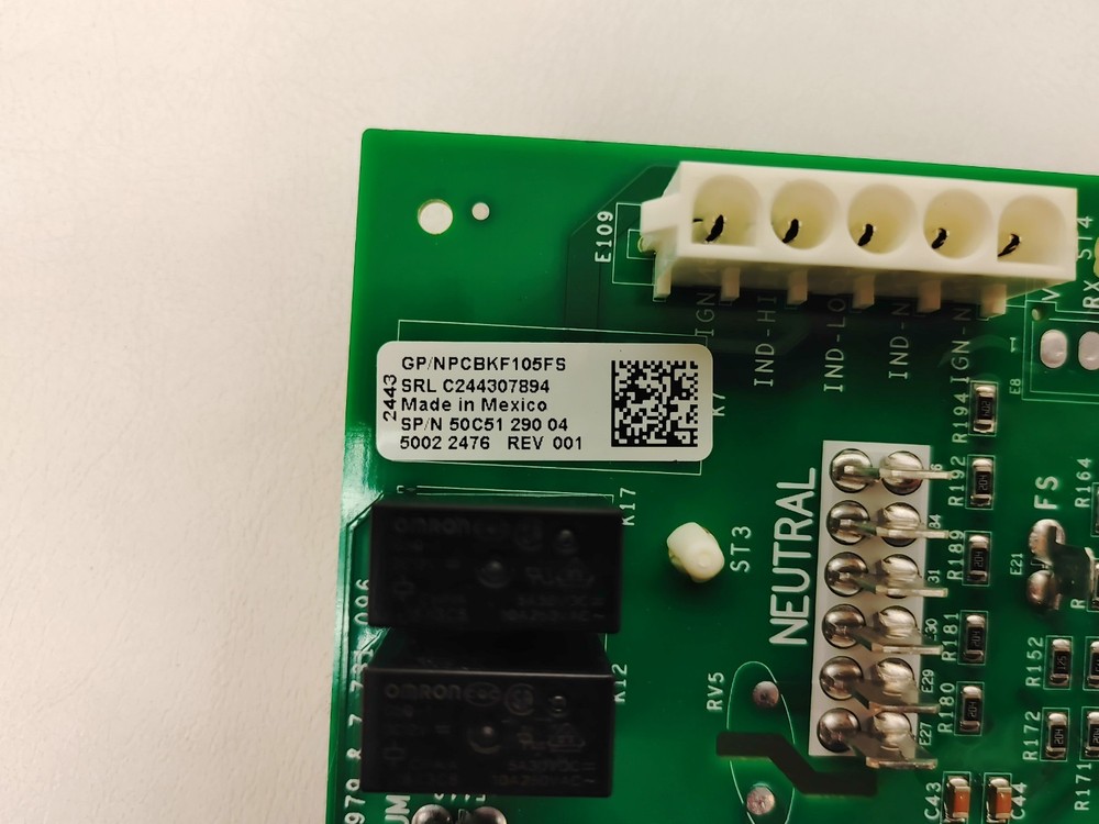 gp/npcbkf105fs 50019462 Control Board