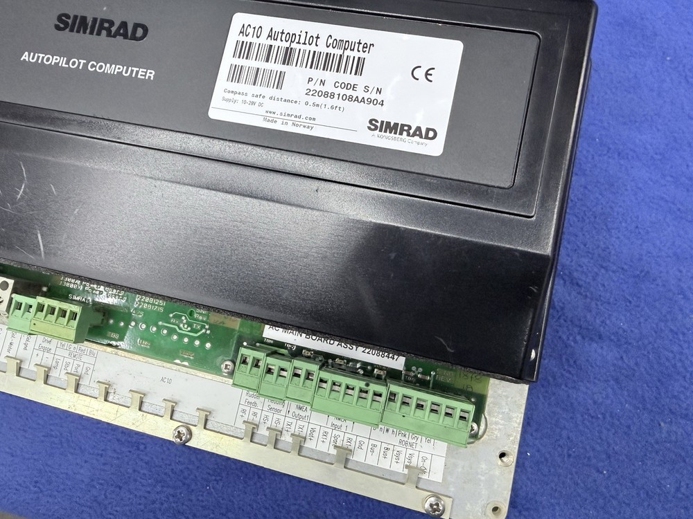 Simrad AC10 Autopilot Computer Junction Unit For AP16/25/26/27 Systems - Tested