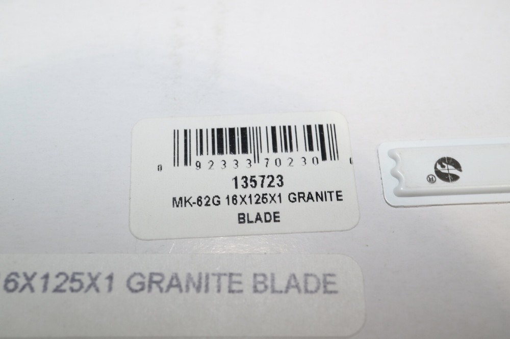 MK Diamond Premium 16” Granite Stone Wet Segmented Maximum Performance Saw Blade