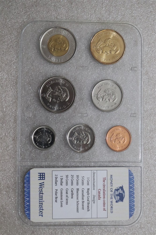 🧭 🇨🇦 CANADA MINT SET WITH COA B67 #5