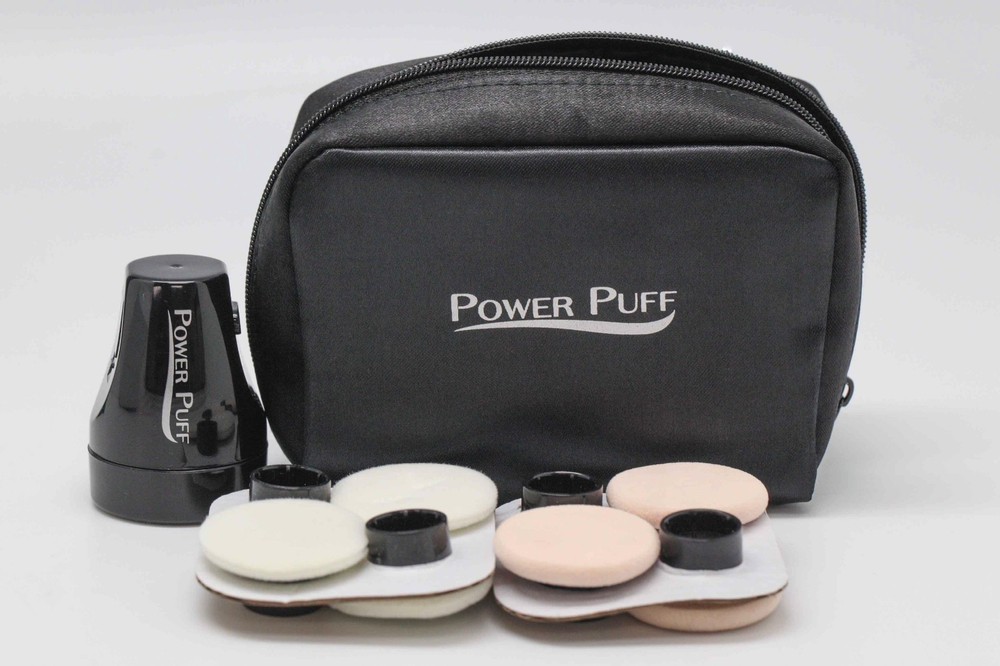 Power Puff™ Makeup Application With Mineral and Liquid Makeup Applicators