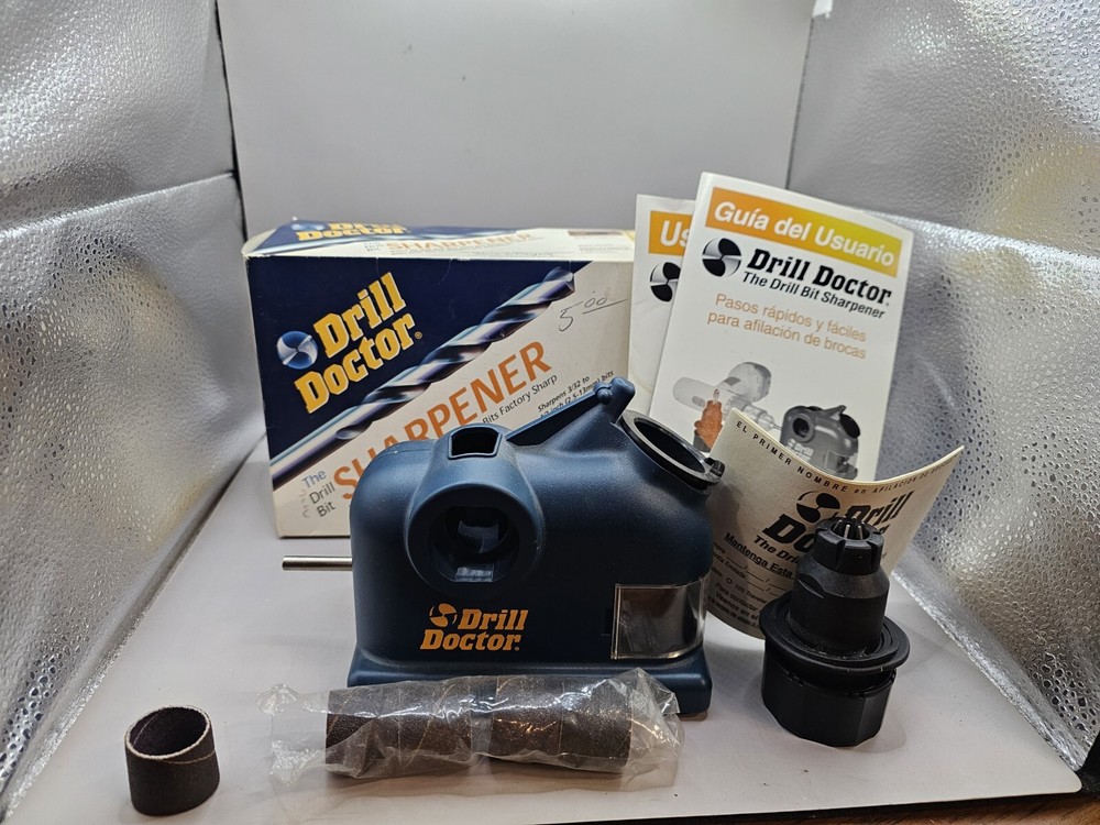 Drill Doctor - Drill Bit Sharpener Powered by drill (not included)